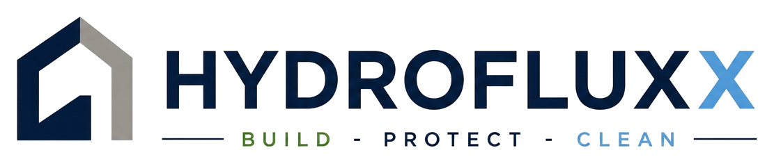 Hydrofluxx — Build · Protect · Clean